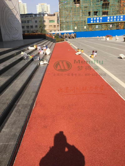 航天五一〇所 巩留彩色路面